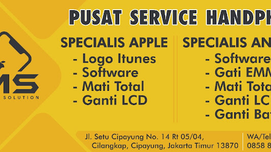 Service iphone & android (Dms smartphone)