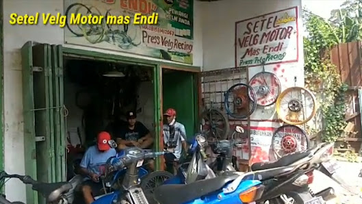 Setel Velg Motor Mas Endi