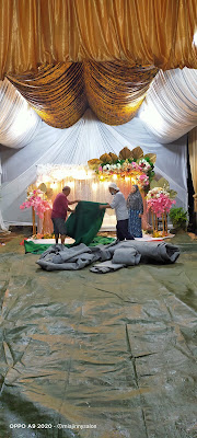 Sewa Tenda & Laundry Ria Zahria Rias pengantin
