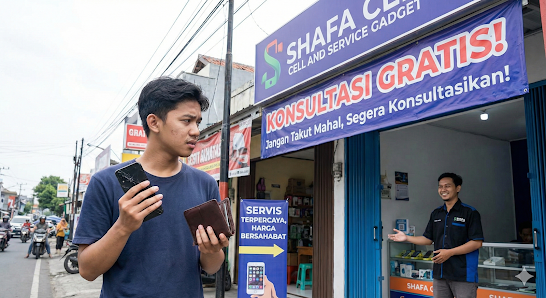 Shafa Cell & service gadget