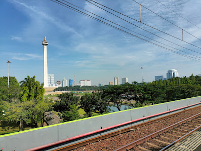 Smoking Area Stasiun Gambir