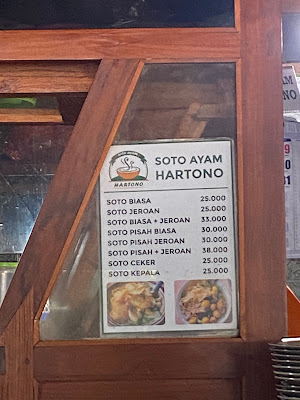 Soto Ayam Hartono