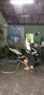 STEAM CUCI MOTOR RAZA