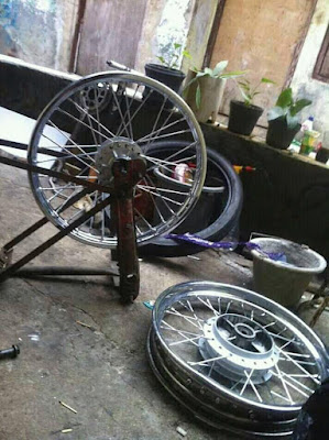 Stel velk jari jari motor ,Yudi haryadi.