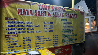 Tahu Gimbal Mayasari & Steak Rakyat
