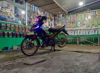 Variasi dan aksesoris motor shoton10