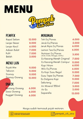 Waroeng Pempek Cik Ana