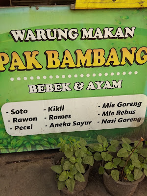 WARUNG MAKAN PAK BAMBANG