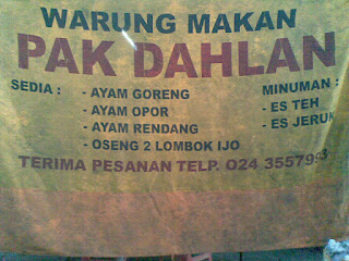 Warung Makan Pak Dahlan