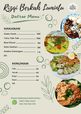 WARUNG MAKAN RIZQI BERKAH LUMINTU