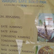 Warung Sate Solo PAK RIN