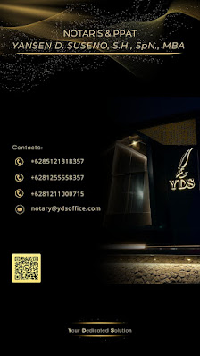 YDS - Your Dedicated Solution Lawfirm & Notaris - PPAT Yansen D. S., SH., SpN., MBA.