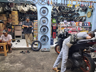Zamal motor bengkel service motor dramga